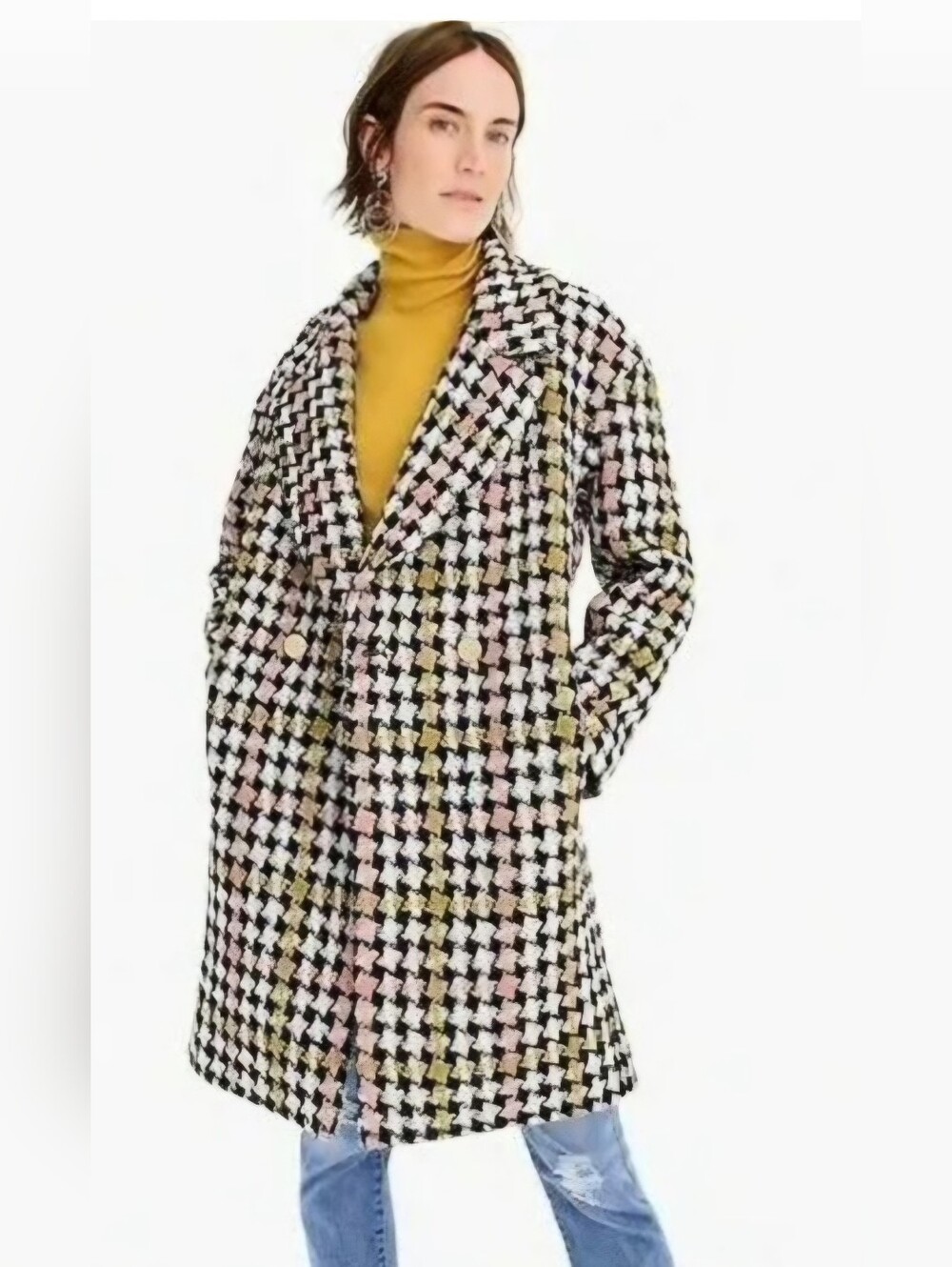 J. Crew Collection Tweed Coat